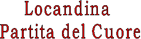 Locandina 
Partita del Cuore
